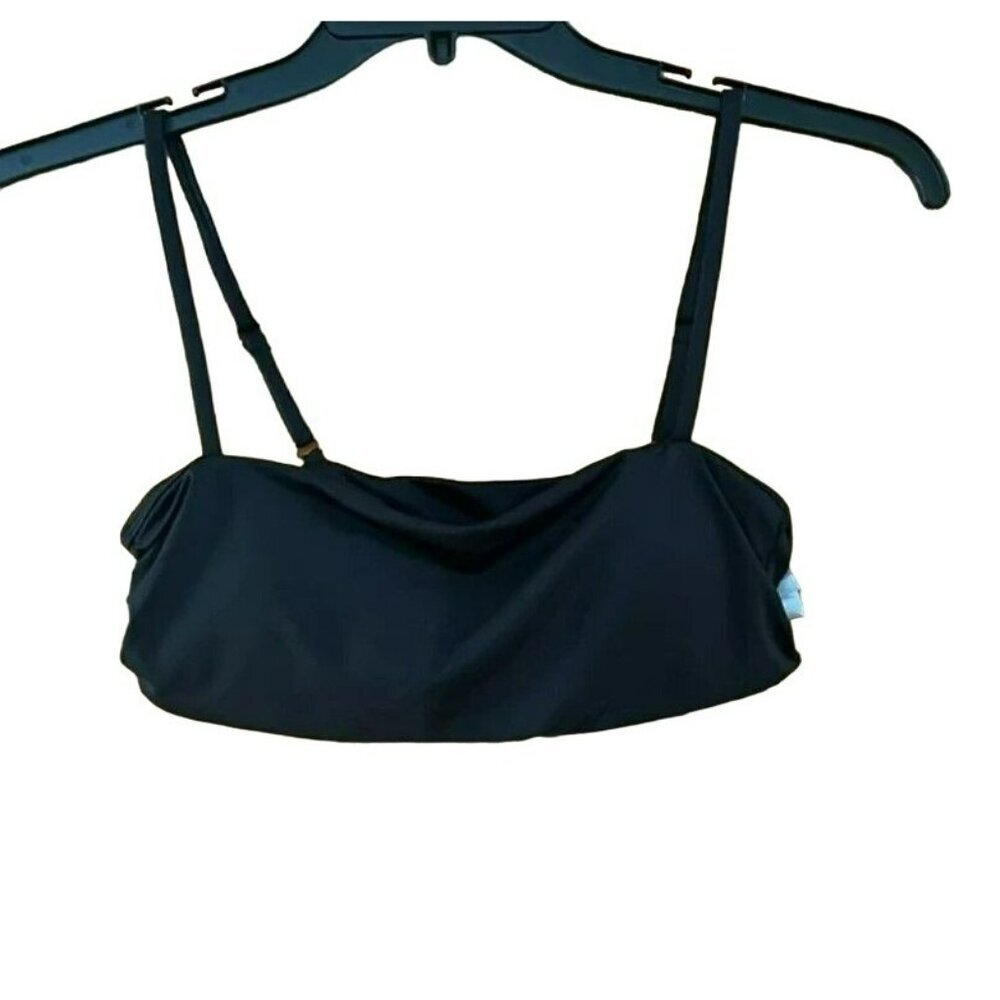 Andie Swim‎ the Newport Top Black NWT Bikini Bandeau Top XLarge - Picture 5 of 8